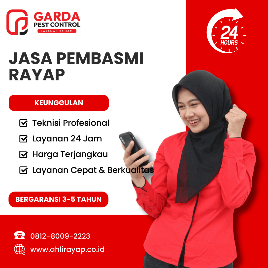 Jasa Anti Rayap di Sukun Malang Hasil Dijamin Memuaskan