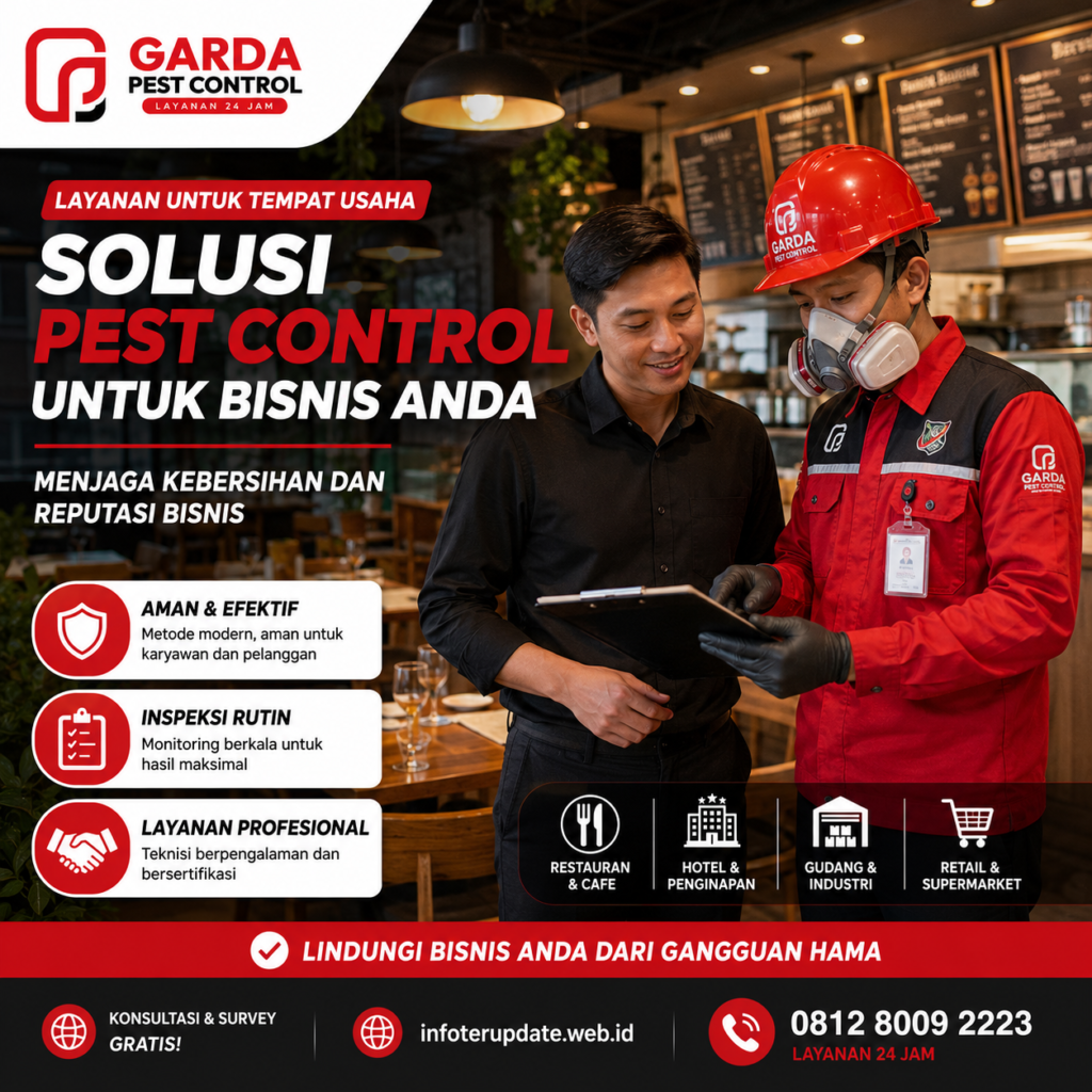 Jasa Pest Control Restoran dan Hotel di Salatiga Terbaik