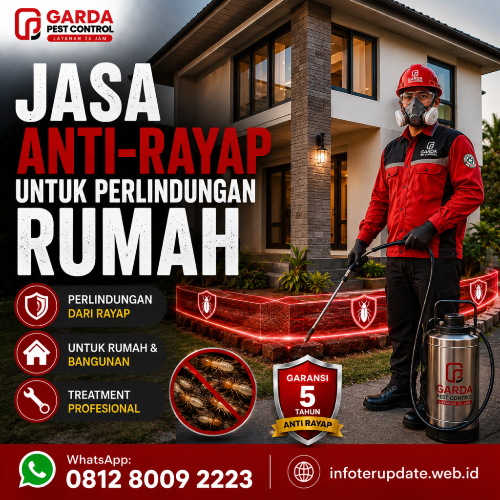Jasa Suntik Rayap di Bandung Kidul