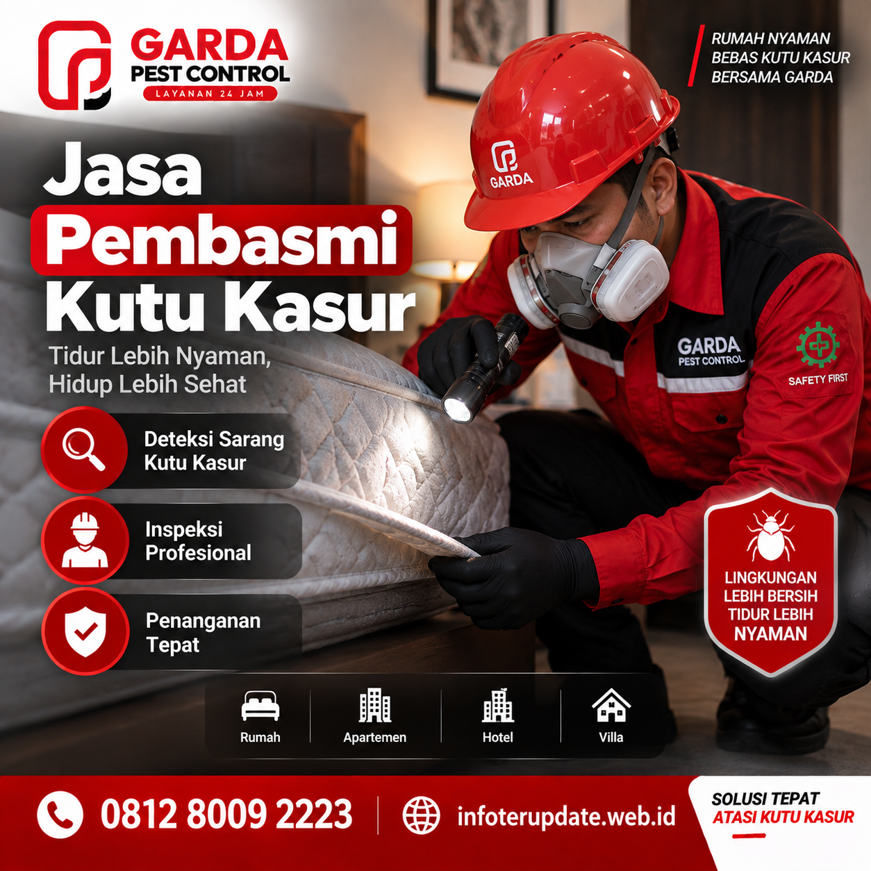 Estimasi Biaya Jasa Pembasmi Kutu Kasur Salatiga dan Panduan Layanannya