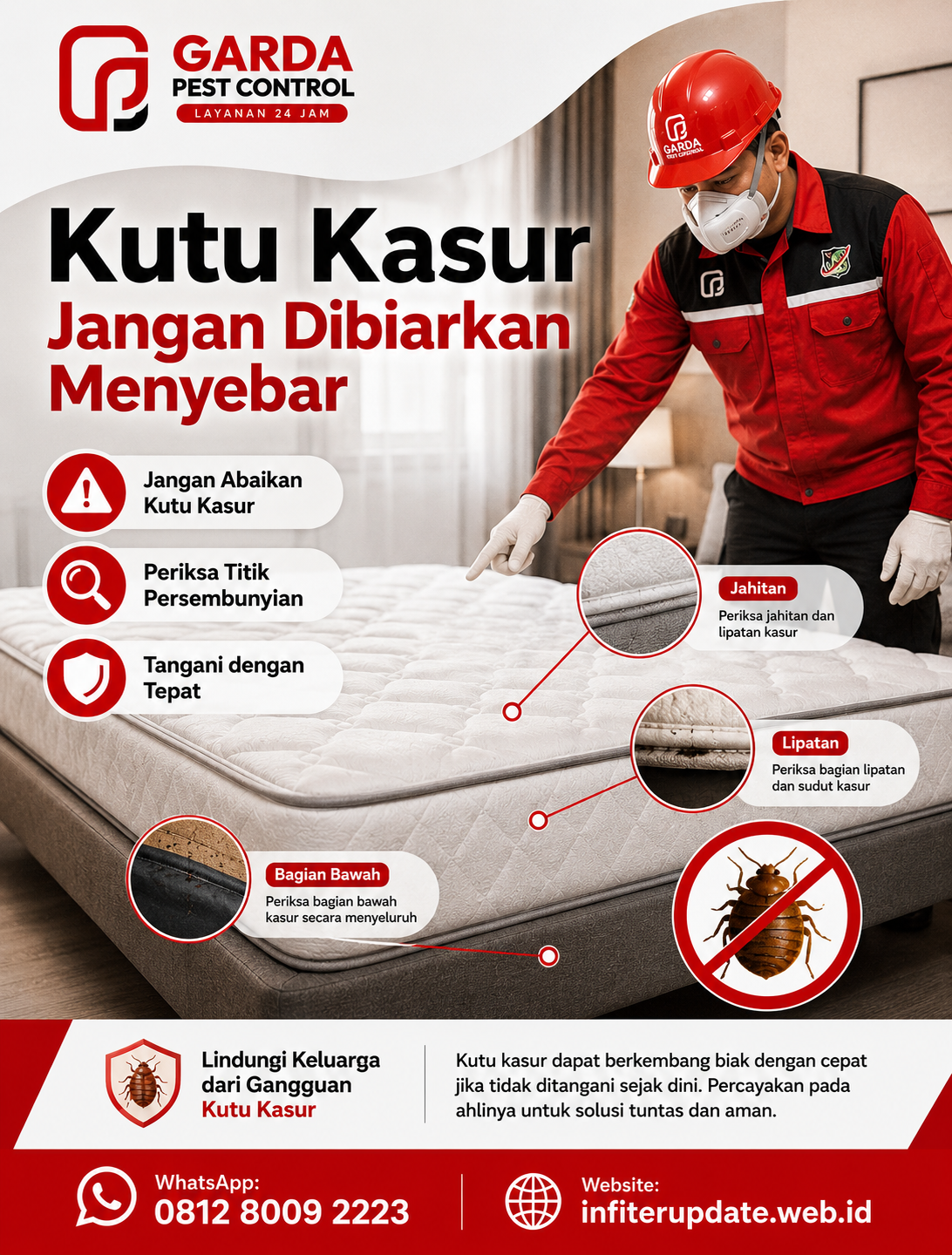 Estimasi Biaya Jasa Pembasmi Kutu Kasur Salatiga dan Panduan Layanannya